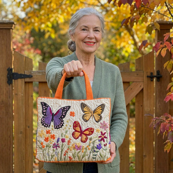 Quilted Tote Bag