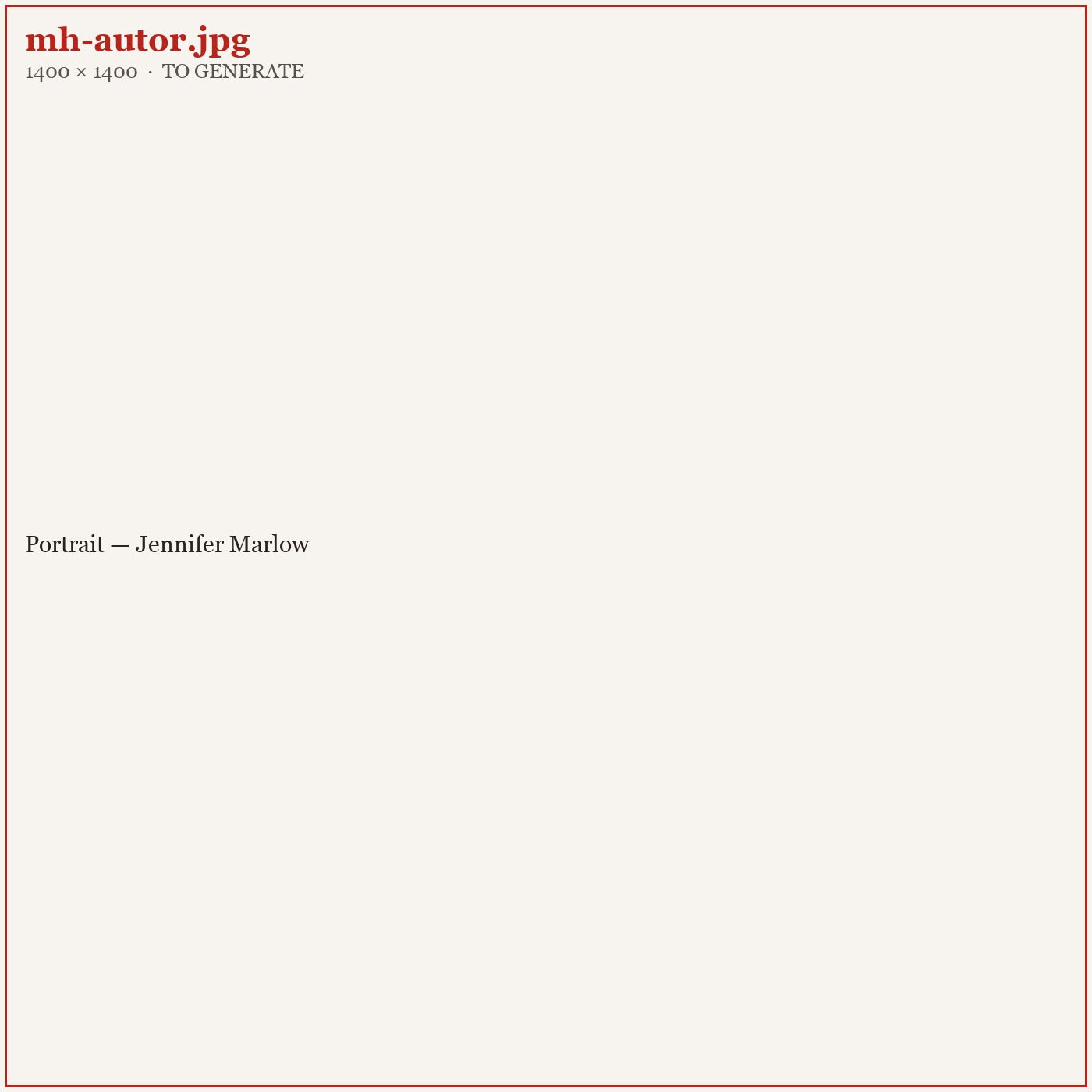 Portrait — Jennifer Marlow