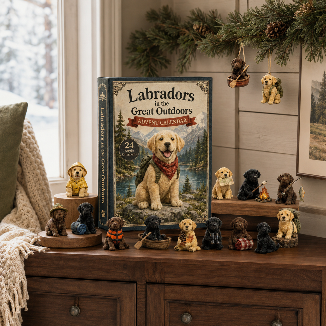 Labrador with Backpack Mountain & Forest Advent Calendar 2026