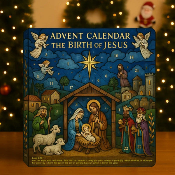 HolyDays™ Advent Calendar – 24 Days of Faith & Christmas Wonders