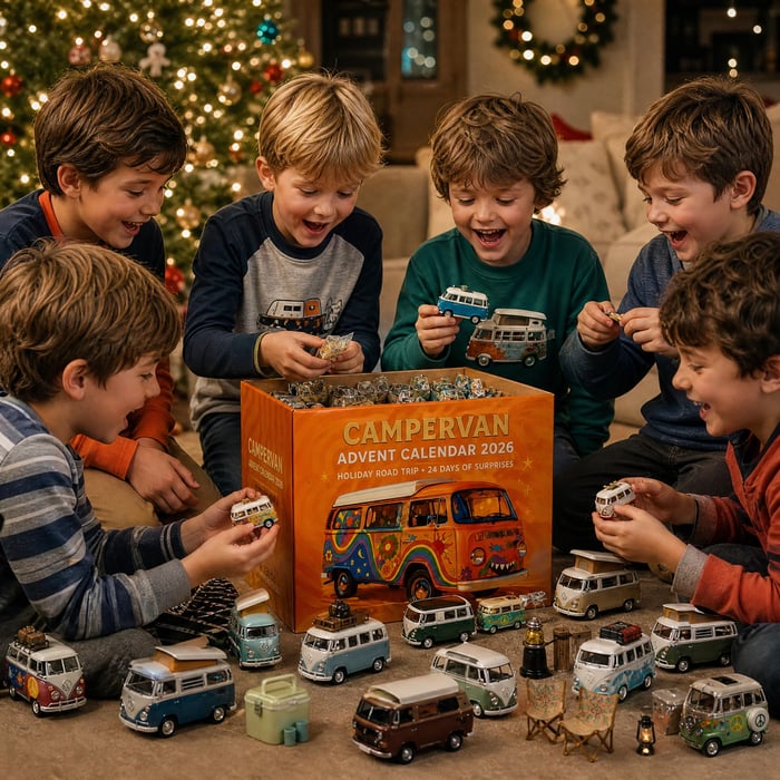 24 Days Camper Van Advent Calendar 2026
