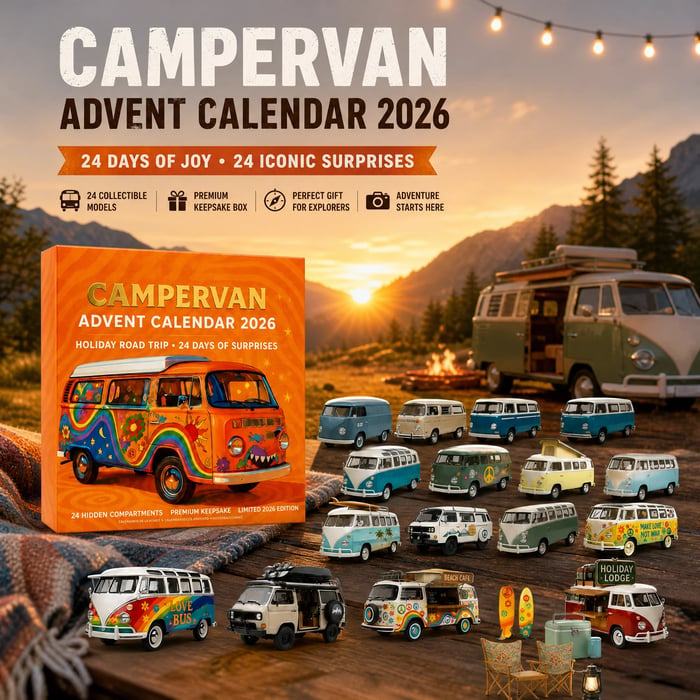 24 Days Camper Van Advent Calendar 2026