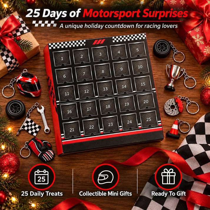 Formula Racing Advent Calendar 25 Days