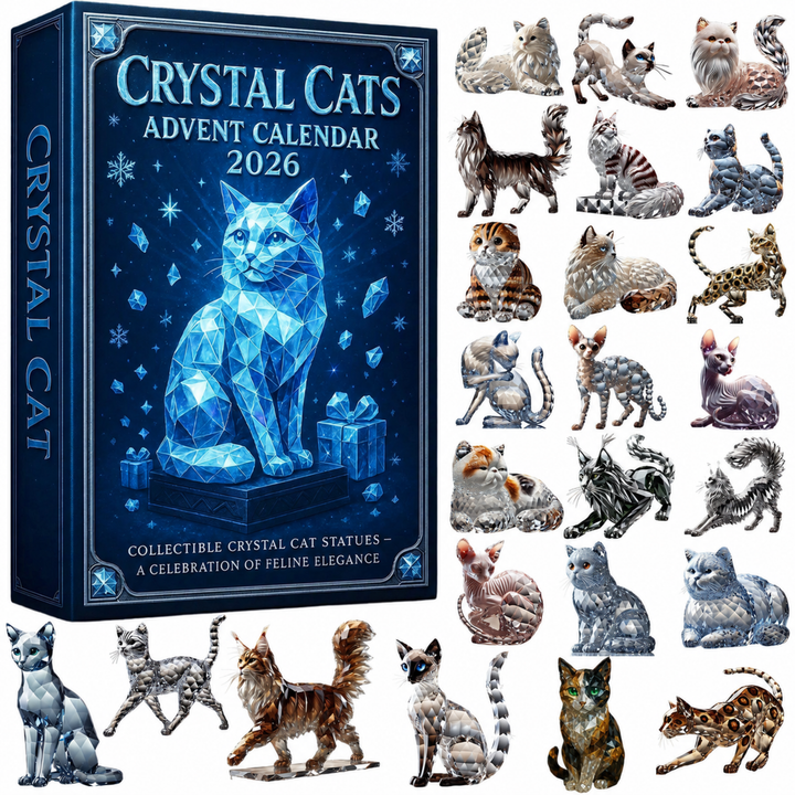 KatteKunst™ Advent Calendar – Crystal Cats