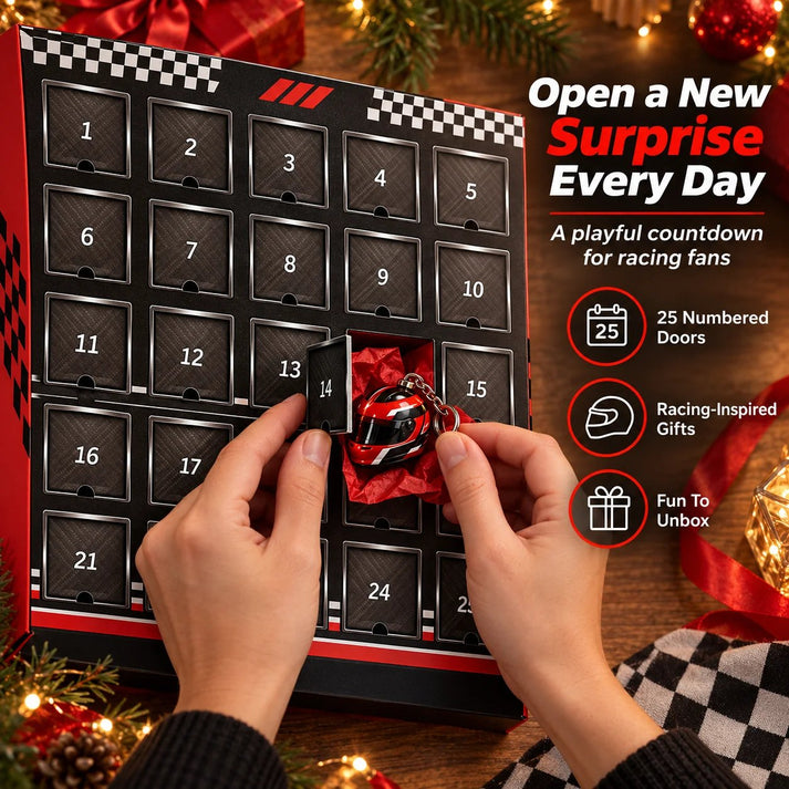 Formula Racing Advent Calendar 25 Days