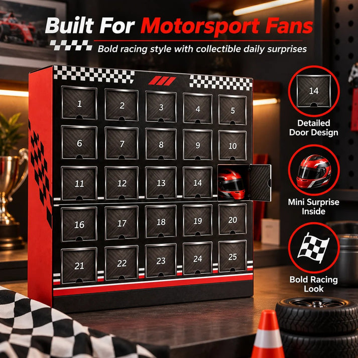 Formula Racing Advent Calendar 25 Days