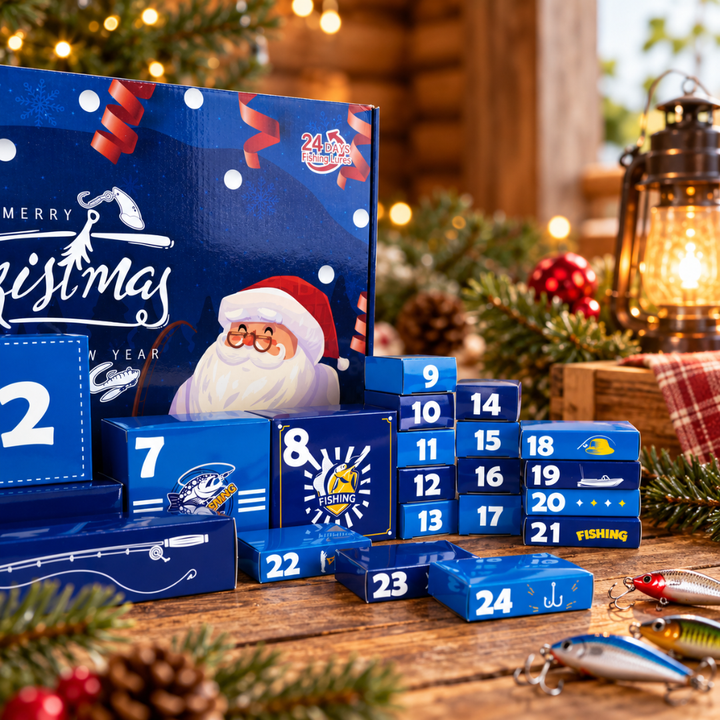 JuleFiske™ Advent Calendar – 24 Days of Fishing Gear