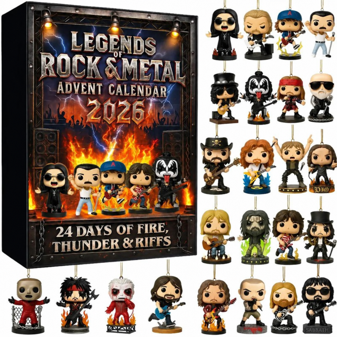 RockJul™ Advent Calendar – 24 Rock Legends