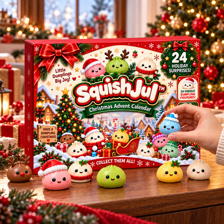 SquishJul™ Advent Calendar – A Soft Surprise Every Day
