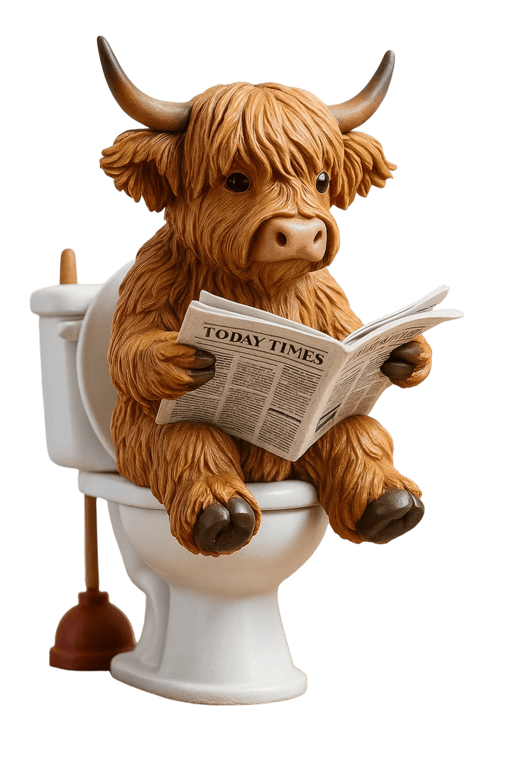 Scottish Highland Cow Advent Calendar 2026