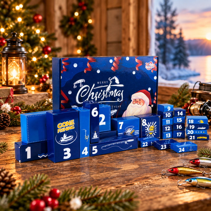 JuleFiske™ Advent Calendar – 24 Days of Fishing Gear