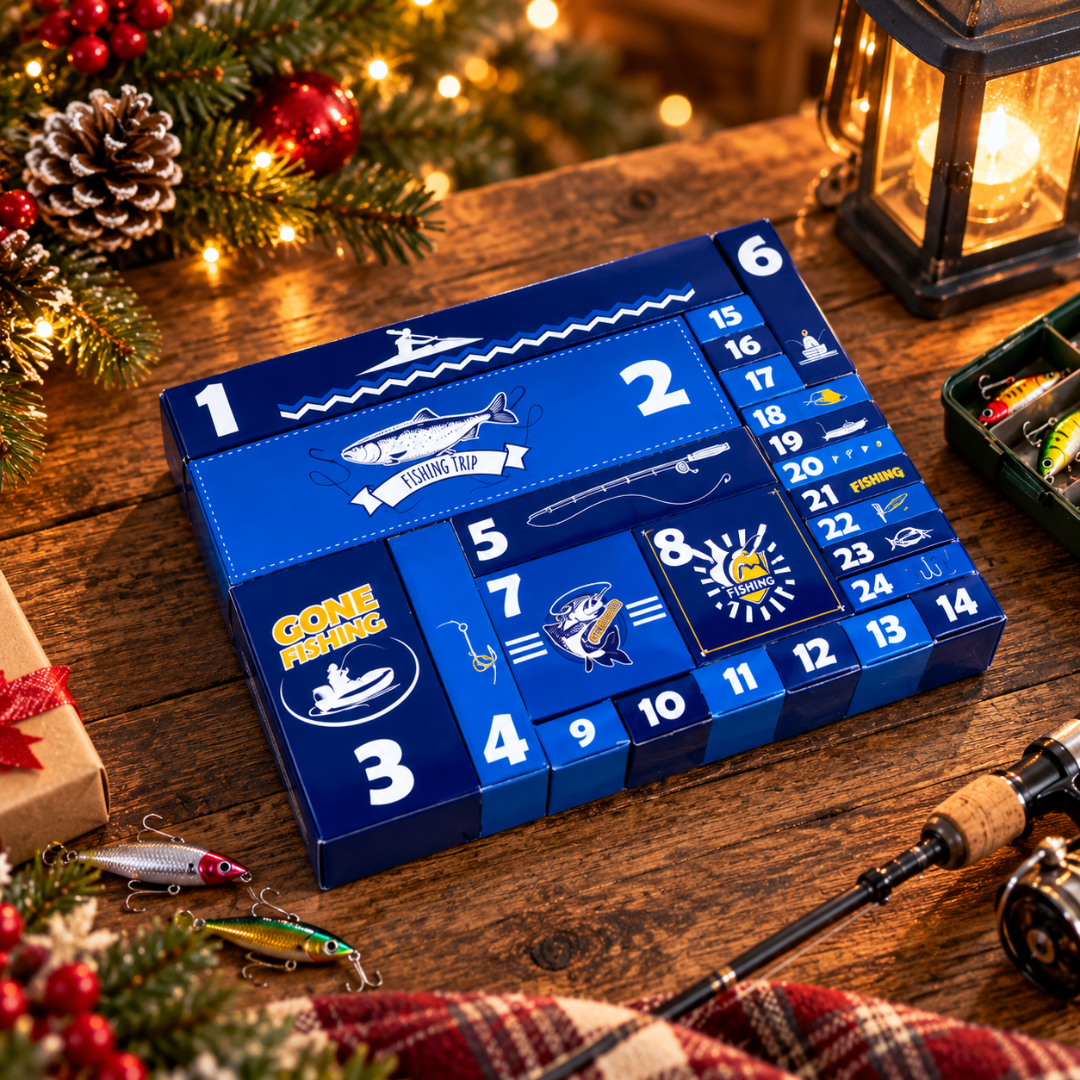JuleFiske™ Advent Calendar – 24 Days of Fishing Gear