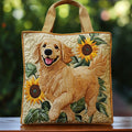 Golden Retriever Artisan Quilted Bag