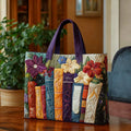 Book Lovers Artisan Quilted Bag