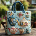 Floral Pattern Artisan Quilted Bag