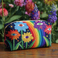 Boho Fungus Quilted Makeup Bag