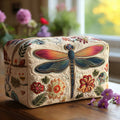 Breeze Catcher Quilted Makeup Bag