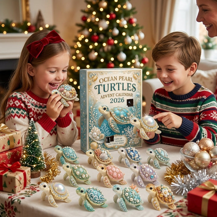 Turtle Ocean Pearls Advent Calendar 2026