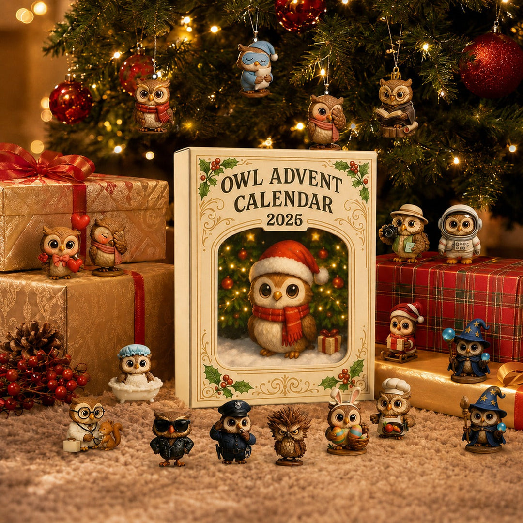 Owl Advent Calendar – Countdown to Christmas 2026
