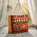 Queens of Melanin Artisan Quilted Beach Bag