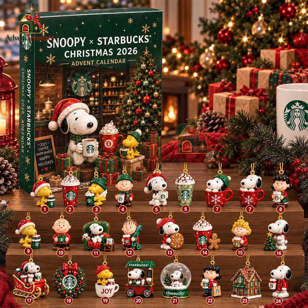 Snoopy Starbucks Advent Calendar – Christmas 2026