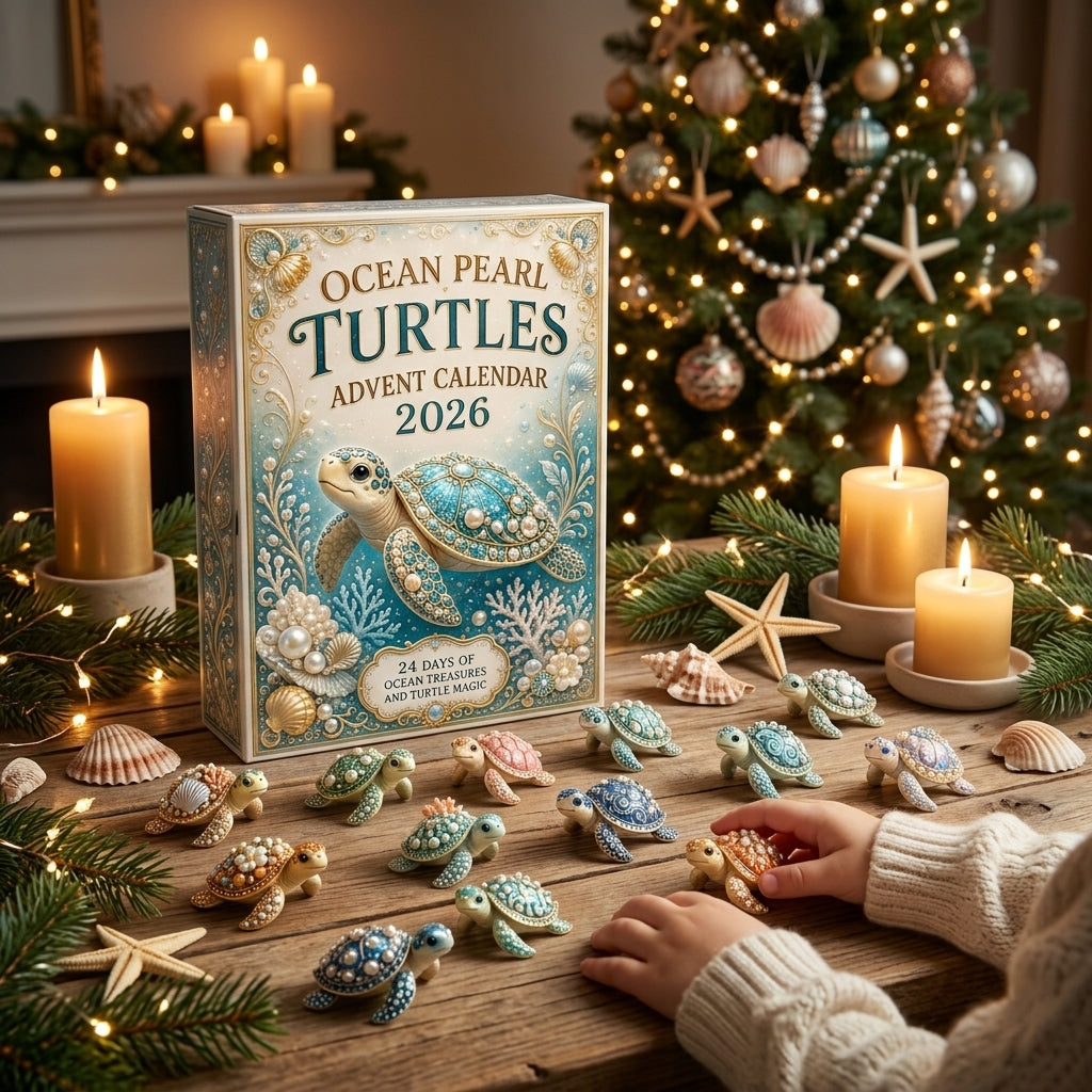 Turtle Ocean Pearls Advent Calendar 2026