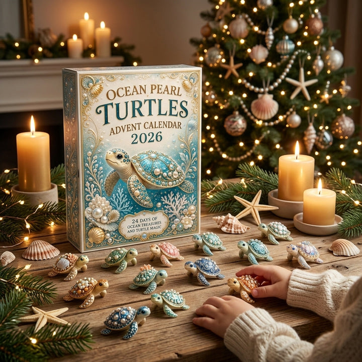 Turtle Ocean Pearls Advent Calendar 2026