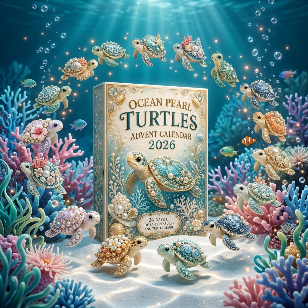 Turtle Ocean Pearls Advent Calendar 2026
