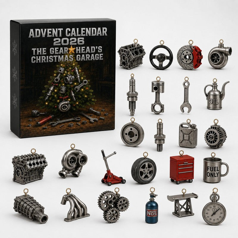Garage & Auto Parts Advent Calendar – 24 Doors
