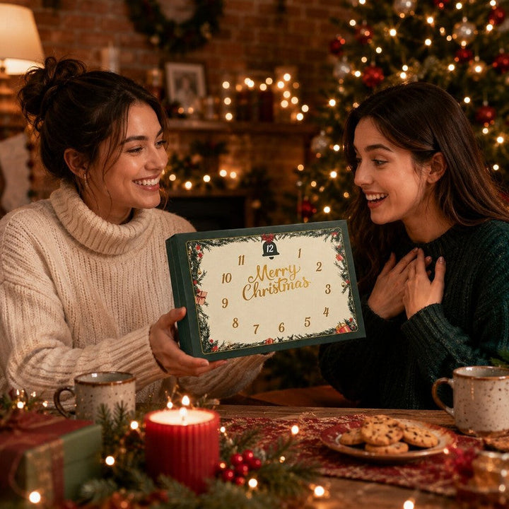 Crochet-Look Figurines Advent Calendar – 24 Days