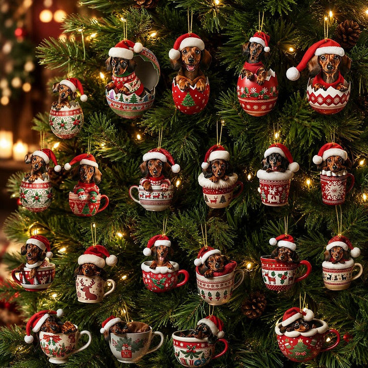 Dachshund Advent Calendar 2026 – 24 Ornaments