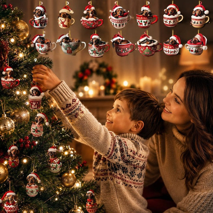 Dachshund Advent Calendar 2026 – 24 Ornaments