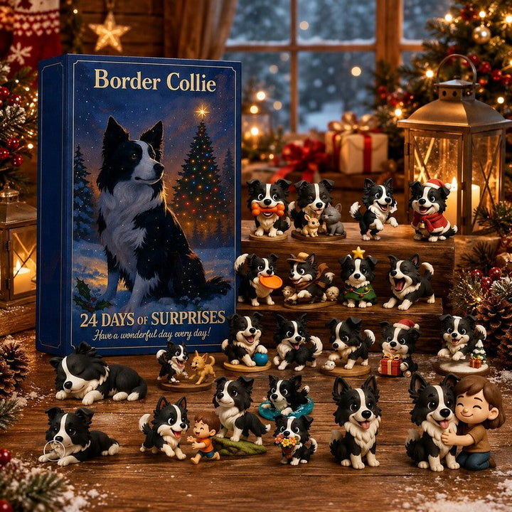 Border Collie Advent Calendar 2026 – 24 Figurines