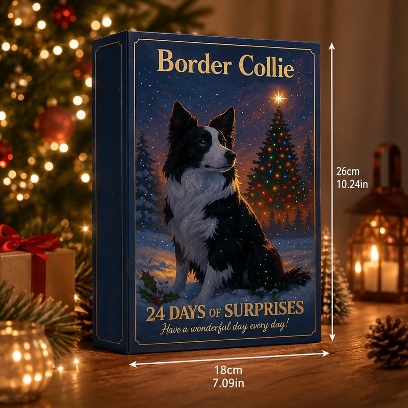 Border Collie Advent Calendar 2026 – 24 Figurines