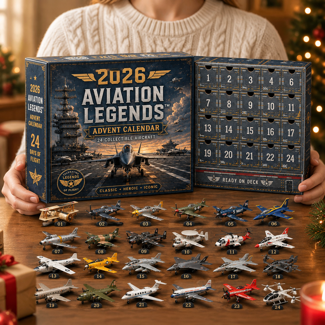 Aviation Legends Airplane Advent Calendar 24 Days 2026