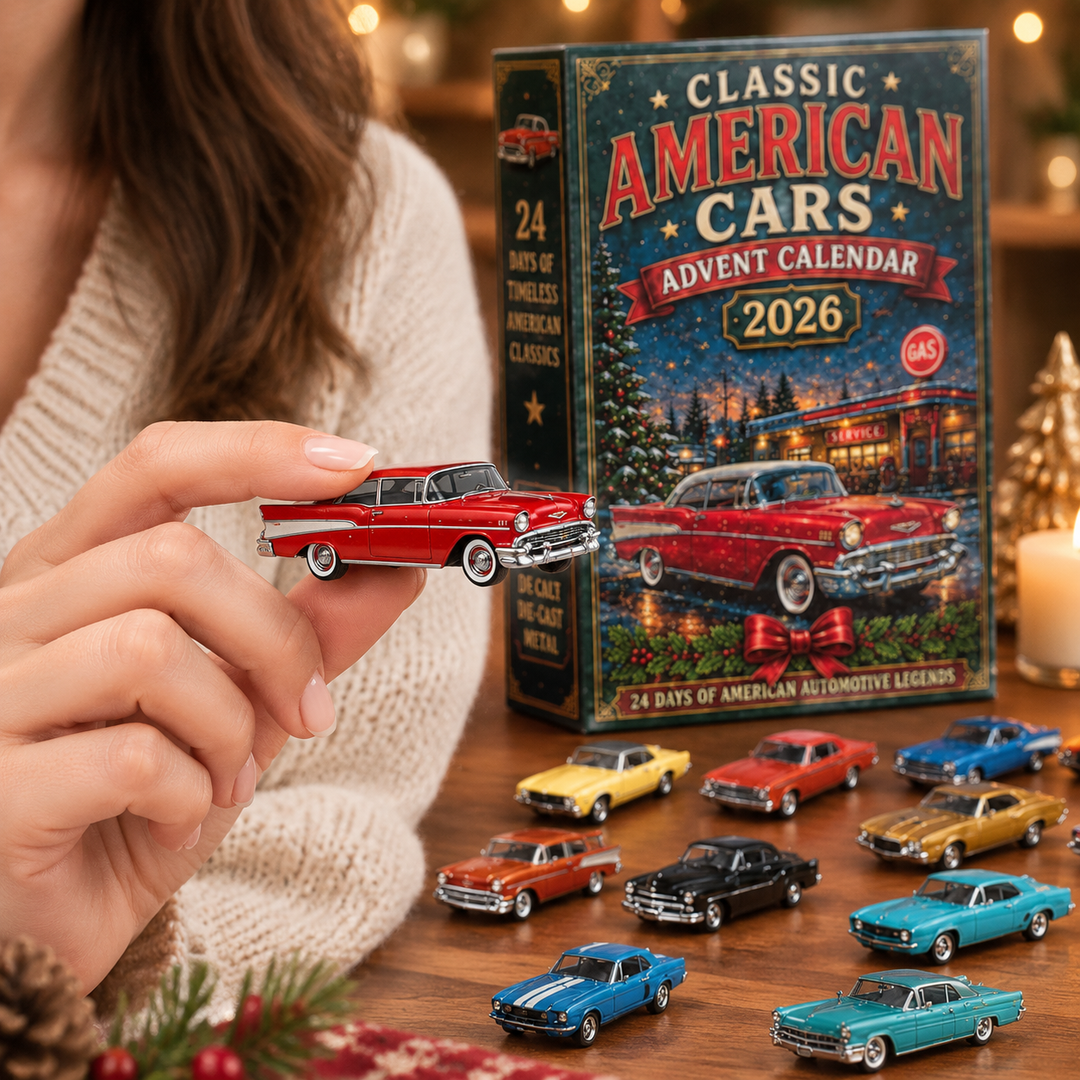 Classic American Cars Advent Calendar