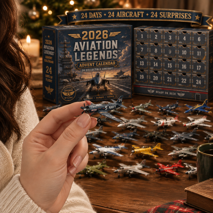 Aviation Legends Airplane Advent Calendar 24 Days 2026