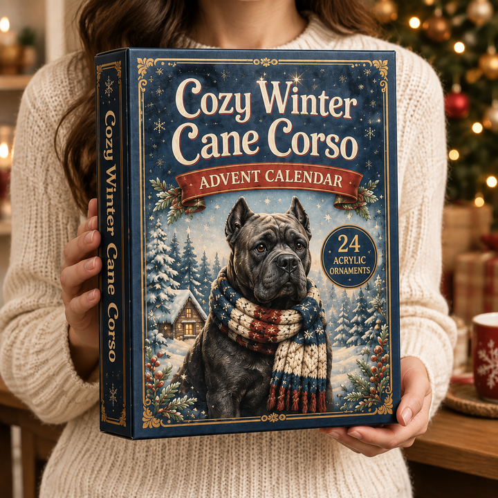 Cosy Winter Cane Corso Advent Calendar 2026