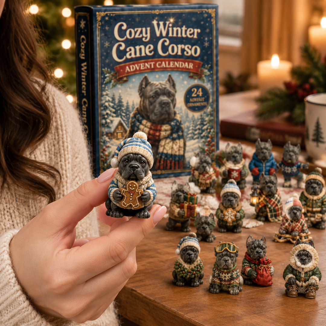 Cosy Winter Cane Corso Advent Calendar 2026