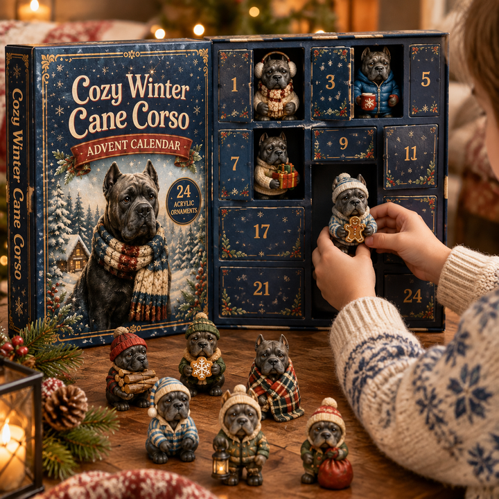 Cosy Winter Cane Corso Advent Calendar 2026