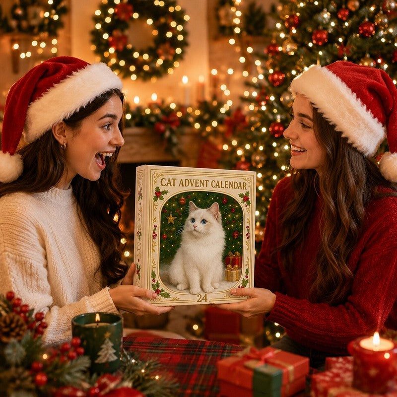 Cat Advent Calendar 2026 – 24 Ornaments