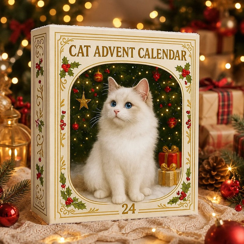 Cat Advent Calendar 2026 – 24 Ornaments