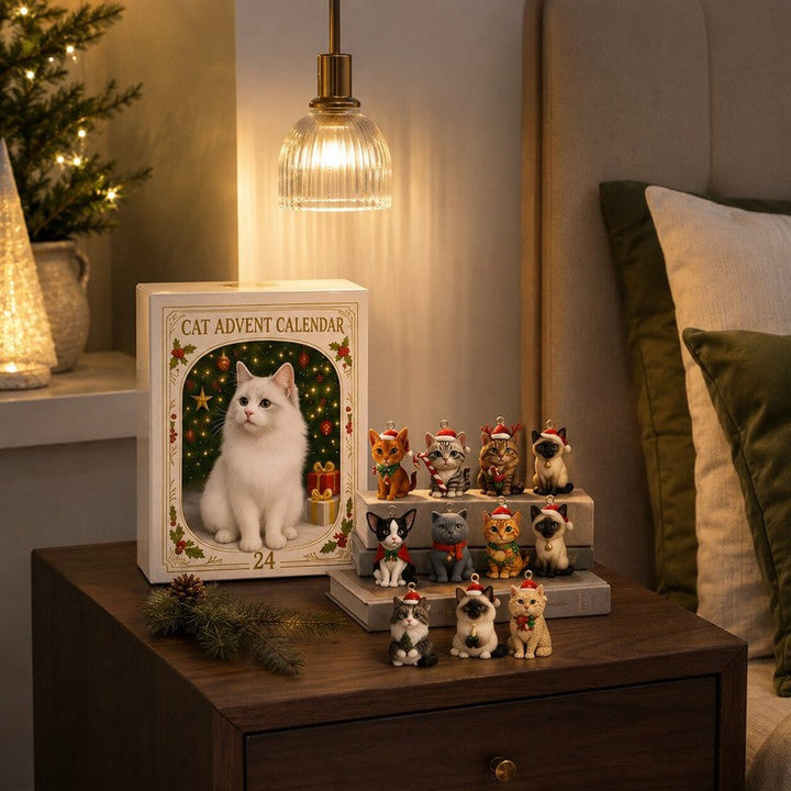 Cat Advent Calendar 2026 – 24 Ornaments