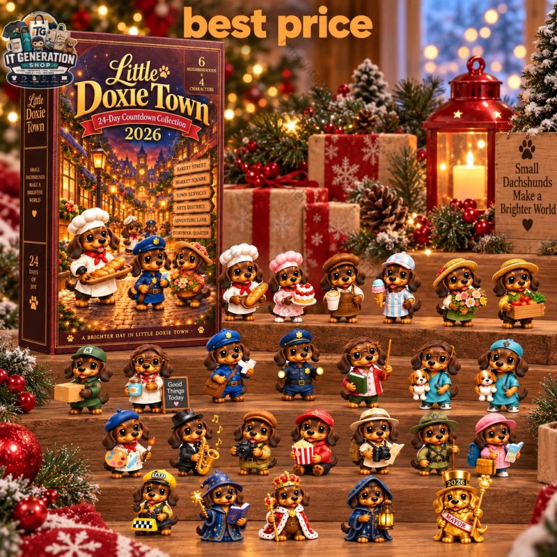 Dachshunds in Costume Advent Calendar – 24 Figurines