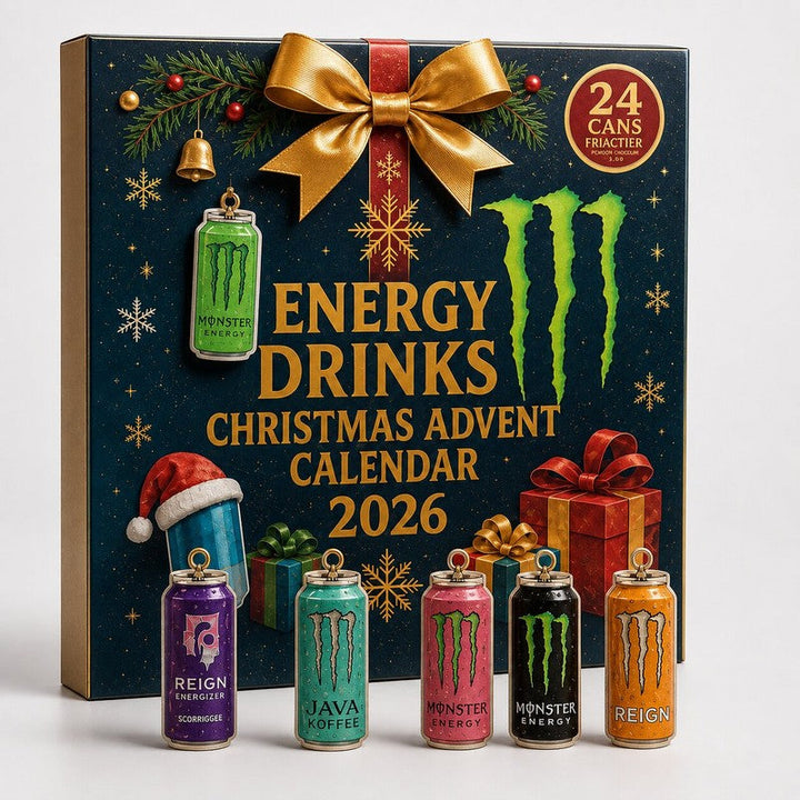 Energy Drink Advent Calendar – 24 Miniature Cans