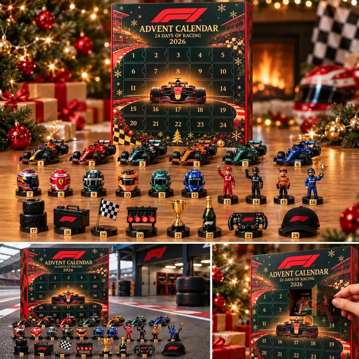 F1 Advent Calendar 2026 – 24 Race Days