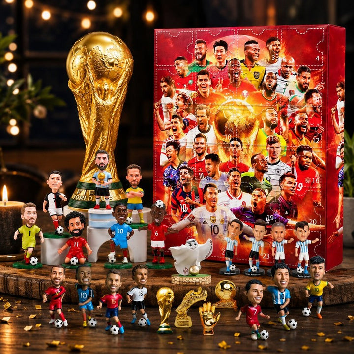 Soccer Advent Calendar – Box with 24 Doors