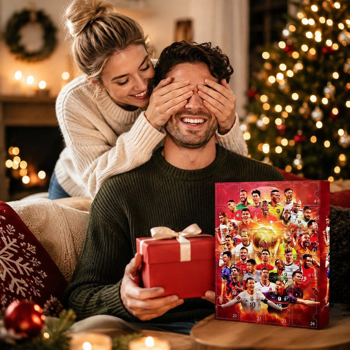 Soccer Advent Calendar – Box with 24 Doors