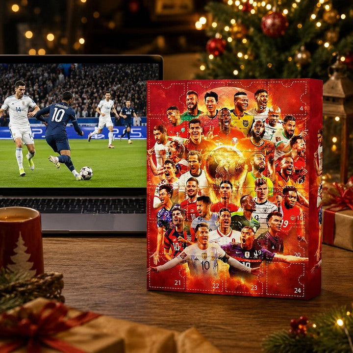 Soccer Advent Calendar – Box with 24 Doors