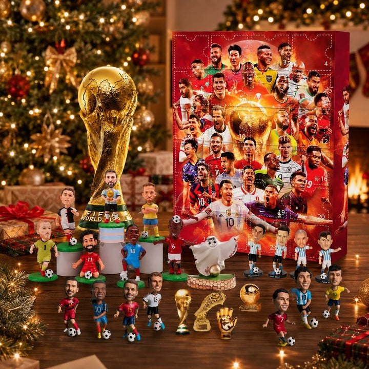 Soccer Advent Calendar – Box with 24 Doors